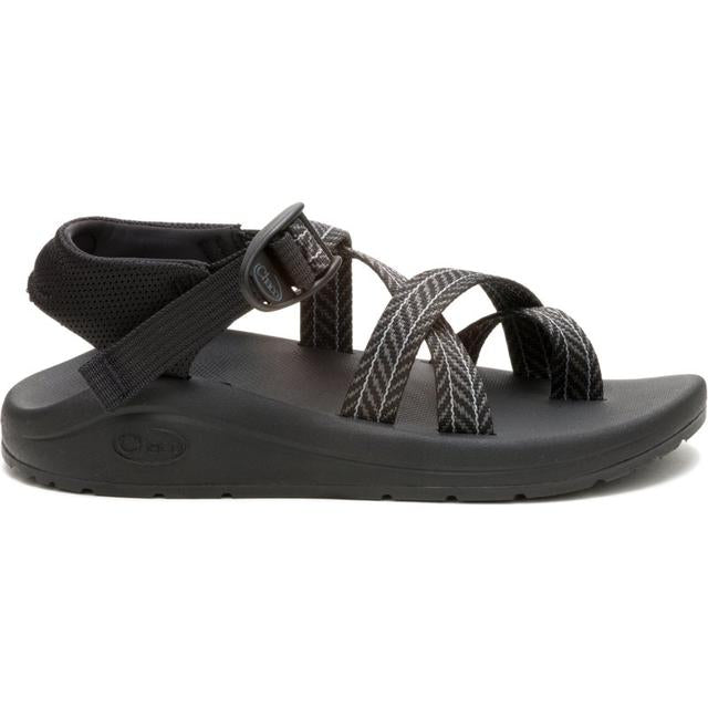 Womens Cushz Toe-loop Extra Cushioned Sandal Frond Black